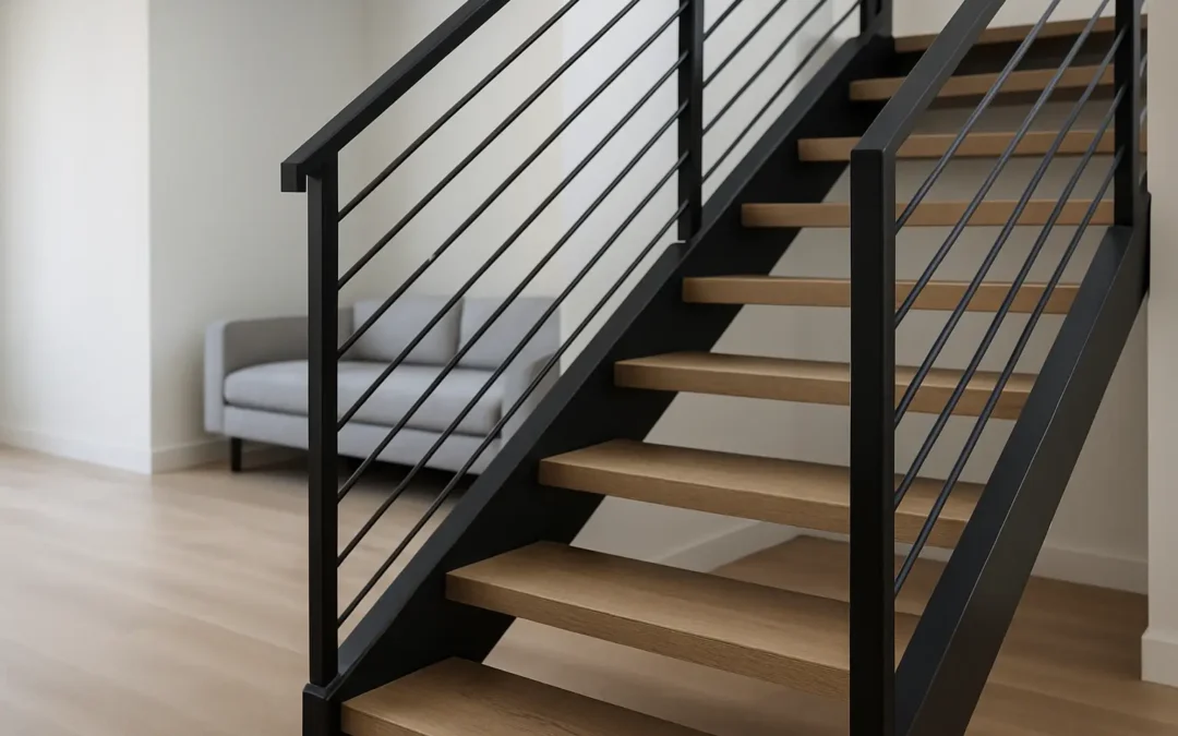 Custom Metal Stair Systems That Feel Built-In