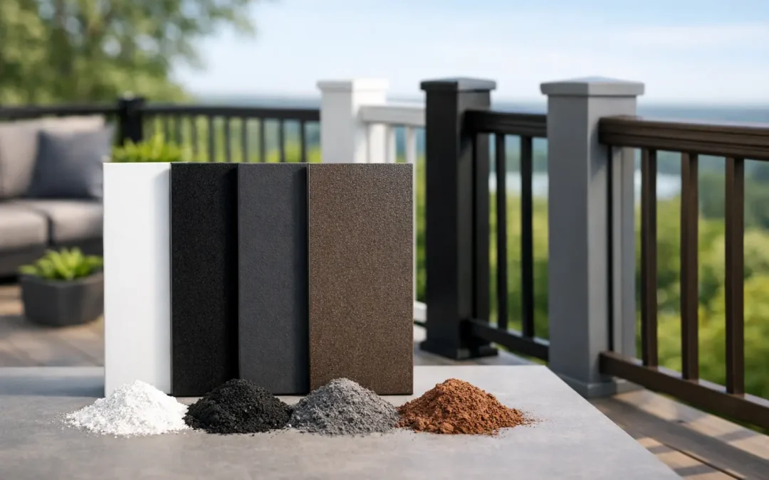 Aluminum Railing Powder Coat Options