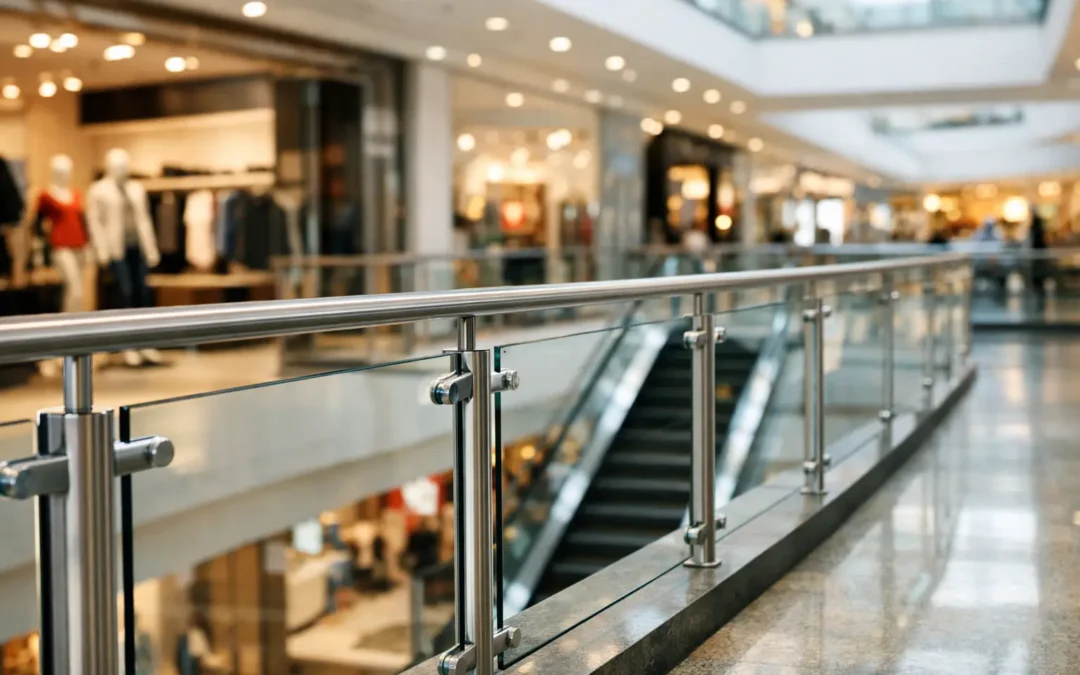 Commercial Railing Systems for Retail Stores