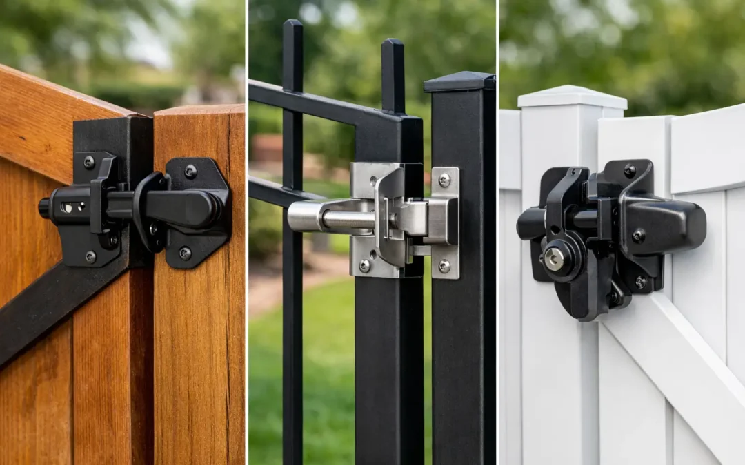 Custom Fence Gate Latch Options That Work