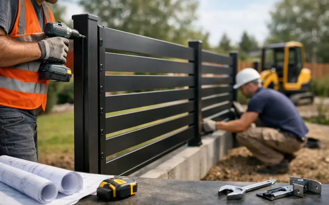 Custom Metal Fence Installation Timeline