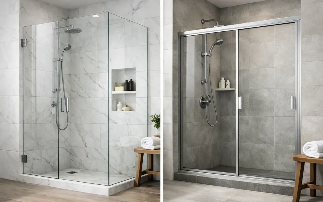 Frameless vs Framed Shower Enclosure