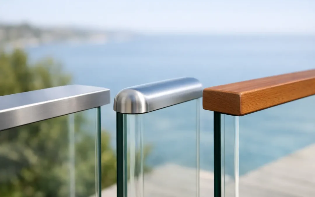 Glass Railing Top Cap Options Explained