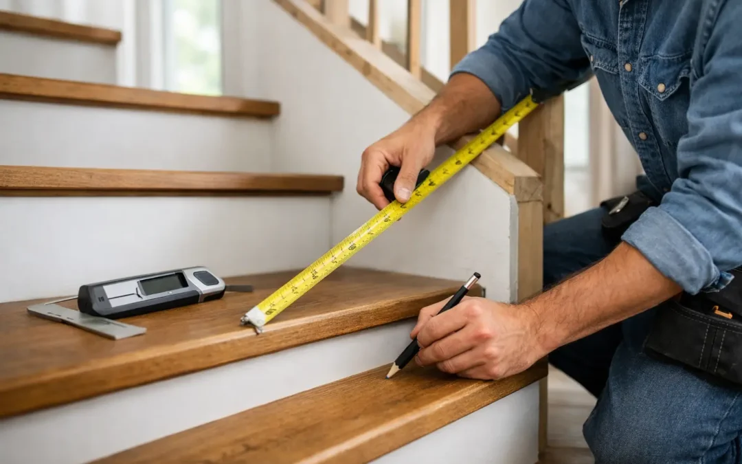 How to Measure Stairs for Railings Right