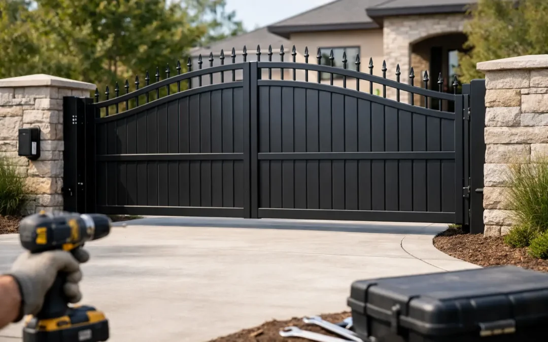 Case Study: Custom Driveway Gate Install