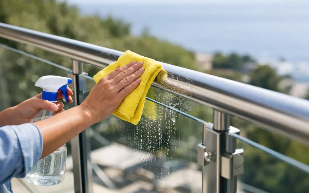 Glass Railing Cleaning and Maintenance Guide