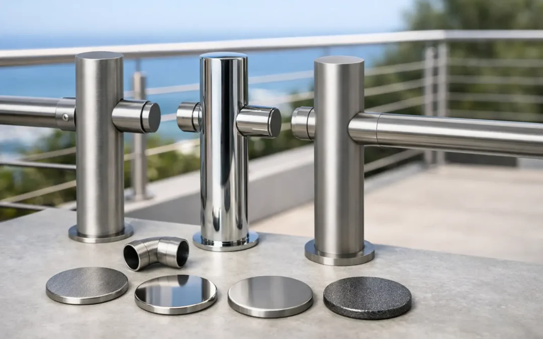 Stainless Steel Railing Finish Options