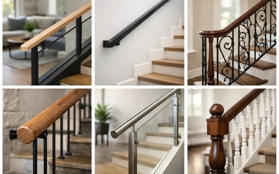 10 Best Interior Stair Handrail Styles