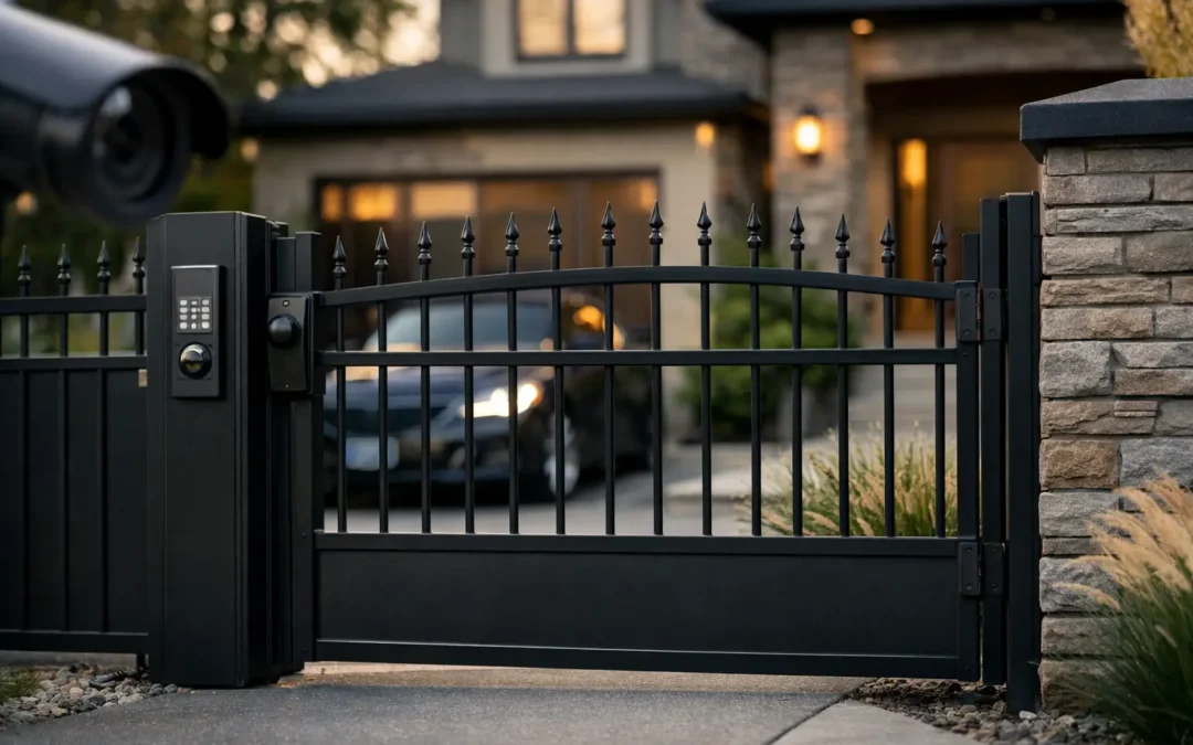 How Custom Gates Increase Security at Home