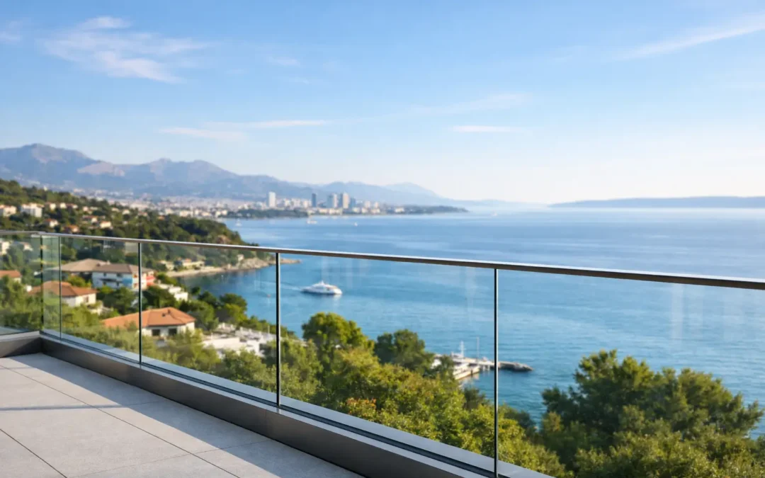 How Glass Balcony Railings Improve Views