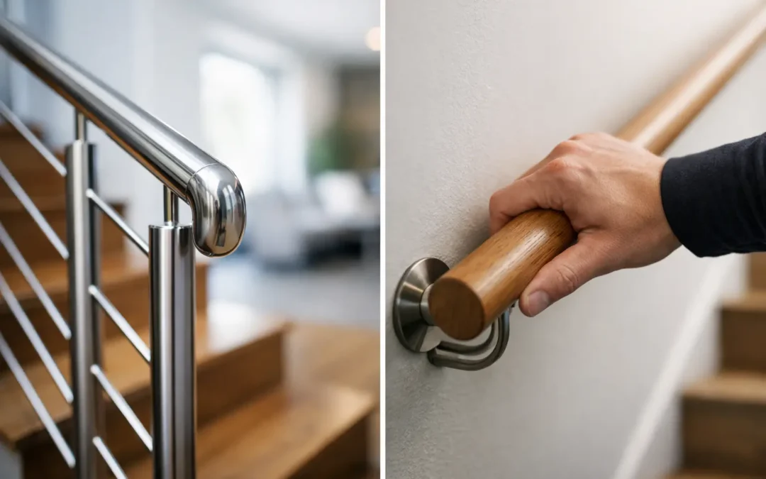 Indoor Handrails vs Wall Mounted Rails