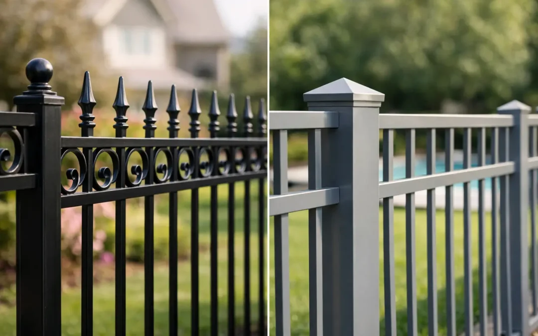 Wrought Iron vs Aluminum Fence: Which Fits?